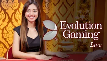 Online Blackjack table with cards and chips